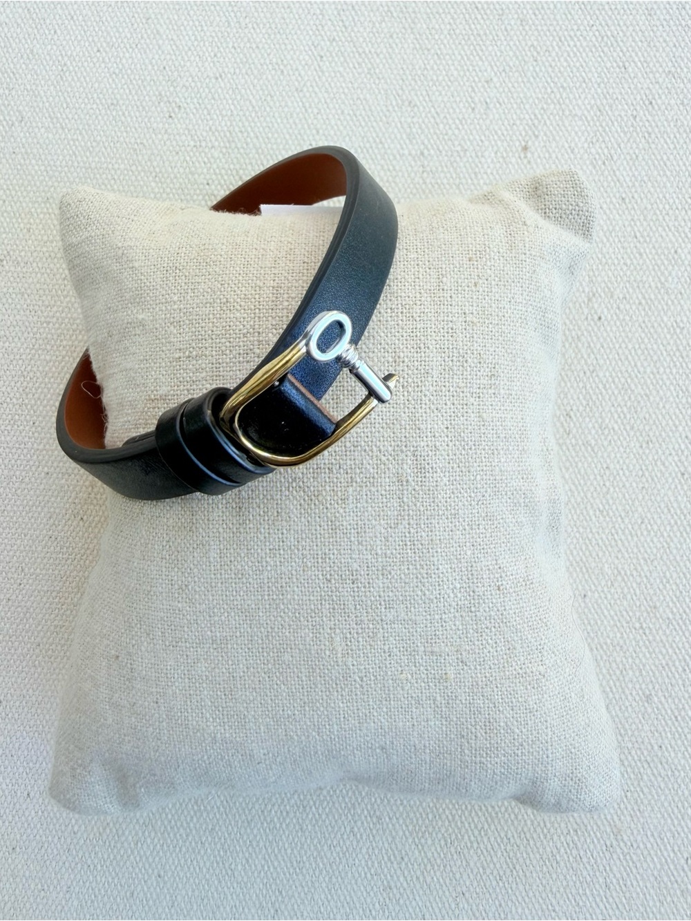 *Single Leather Band Bracelet* KEEP COLLECTIVE Retired Black